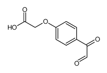 4-(oxoacetyl)phenoxyacetic acid structure