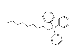 (1-nonyl)triphenylphosphonium iodide Structure
