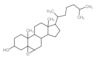 5β,6β-epoxy Cholestanol结构式