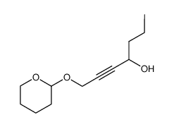 1-propyl-4-(tetrahydro-2-pyranyloxy)-2-butyn-1-ol Structure