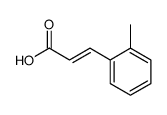 (E)-3-(o-tolyl)acrylic acid结构式
