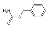 thiocarbamic acid S-benzyl ester结构式