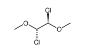 meso-1,2-dichloro-1,2-dimethoxyethane结构式