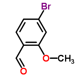 4-Bromo-2-methoxybenzaldehyde Structure