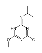 4-Chloro-N-isopropyl-6-methoxy-1,3,5-triazin-2-amine Structure