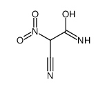2-Carbamoyl-2-nitroacetonitrile Structure