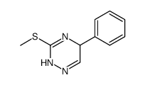 3-(methylthio)-5-phenyl-2,5-dihydro-1,2,4-triazine结构式