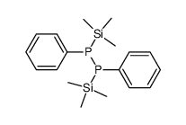 1,2-Diphenyl-1,2-bis(trimethylsilyl)diphosphan Structure