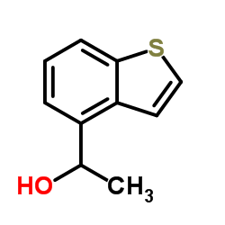 1-(1-Benzothiophen-4-yl)ethanol结构式