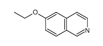 Isoquinoline, 6-ethoxy- (9CI) Structure