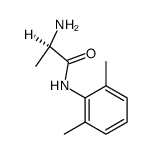 (2R)-N-(2,6-Dimethylphenyl)-2-aminopropanamide结构式