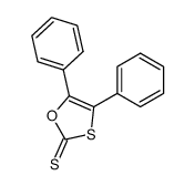 4,5-diphenyl-1,3-oxathiole-2-thione结构式