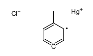 chloro-(4-methylphenyl)mercury Structure