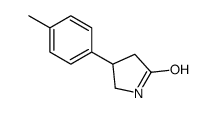 4-(4-methylphenyl)-2-Pyrrolidinone structure