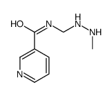 N-[(2-methylhydrazinyl)methyl]pyridine-3-carboxamide结构式