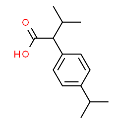 Benzeneacetic acid,-alpha-,4-bis(1-methylethyl)- (9CI)结构式