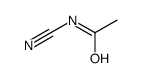 N-氰基乙酰胺结构式