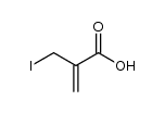 α-(iodomethyl)acrylic acid结构式