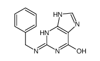 2-(benzylamino)-3,7-dihydropurin-6-one结构式