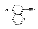 5-氨基喹啉-8-甲腈结构式