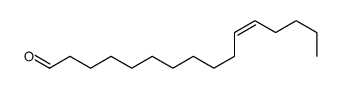 (E)-hexadec-11-enal structure