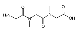 H-Gly-Sar-Sar-OH structure