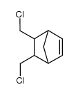 5,6-bis(chloromethyl)bicyclo[2.2.1]hept-2-ene结构式