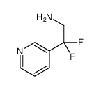 2,2-DIFLUORO-2-(PYRIDIN-3-YL)ETHANAMINE structure