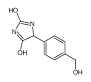 5-[4-(hydroxymethyl)phenyl]imidazolidine-2,4-dione Structure