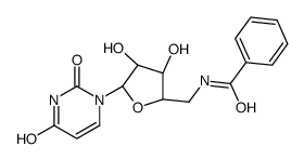 N-[[(2R,3S,4R,5R)-5-(2,4-dioxopyrimidin-1-yl)-3,4-dihydroxyoxolan-2-yl]methyl]benzamide结构式