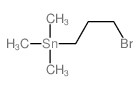 3-bromopropyl-trimethyl-stannane结构式