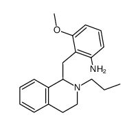 3-methoxy-2-(2-propyl-1,2,3,4-tetrahydro-isoquinolin-1-ylmethyl)-aniline Structure