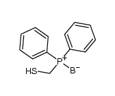 P-borane(diphenylphosphanyl)methanethiol Structure