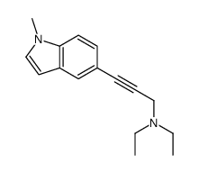 N,N-diethyl-3-(1-methylindol-5-yl)prop-2-yn-1-amine Structure