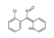 2-[(2-chlorophenyl)-nitrosomethylidene]-1H-pyridine结构式