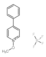 1-METHOXY-4-PHENYLPYRIDINIUM TETRAFLUOROBORATE Structure