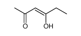 4-Hexen-3-one, 5-hydroxy-, (Z)- (9CI)结构式