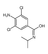 4-Amino-3,5-dichloro-N-isopropylbenzamide结构式