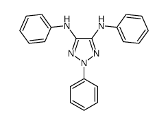 4-N,5-N,2-triphenyltriazole-4,5-diamine Structure