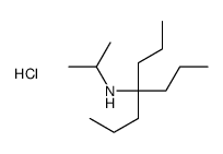 propan-2-yl(4-propylheptan-4-yl)azanium,chloride Structure