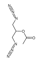 2-acetoxy-1,3-diazidopropane Structure