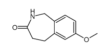 7-methoxy-1,2,4,5-tetrahydro-benzo[c]azepin-3-one Structure