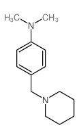 N,N-dimethyl-4-(1-piperidylmethyl)aniline结构式