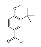 3-(tert-Butyl)-4-methoxybenzoic acid Structure