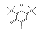 1,3-bis-(trimethylsilyl)-5-iodouracil结构式