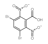 3,5-Dibromo-2,6-dinitrobenzoic acid structure