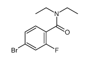 4-bromo-N,N-diethyl-2-fluorobenzamide picture