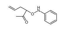 (3R)-3-anilinooxyhex-5-en-2-one Structure