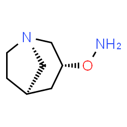 1-Azabicyclo[3.2.1]octane,3-(aminooxy)-,(1R,3R,5R)-rel-(9CI) picture
