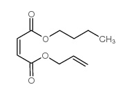 allyl butyl maleate结构式